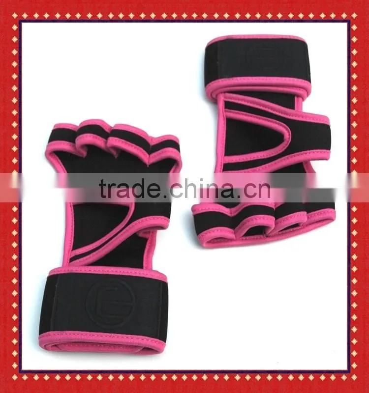 Comfortable Grips For Gymnastics And WOD Cross Training, Hand Protectors With Wrist Brace,Pull Up Crossfit Gloves