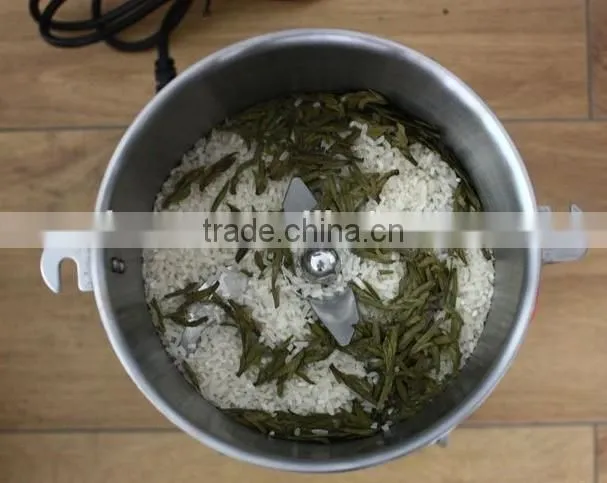 1500g dry food processing machinery rice mill grain grinder dry grain powder grinder