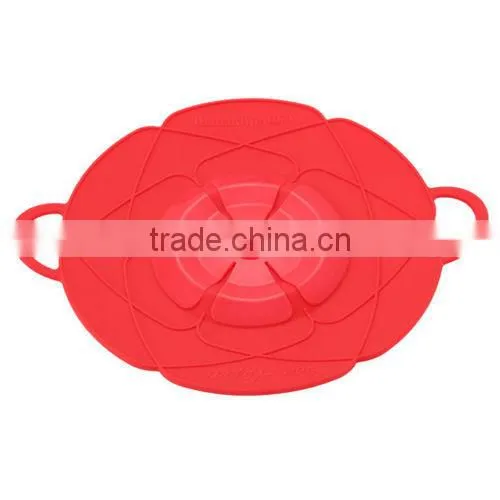 Silicone Pot Flower Silicone lid Spill Stopper Silicone Lid Cover