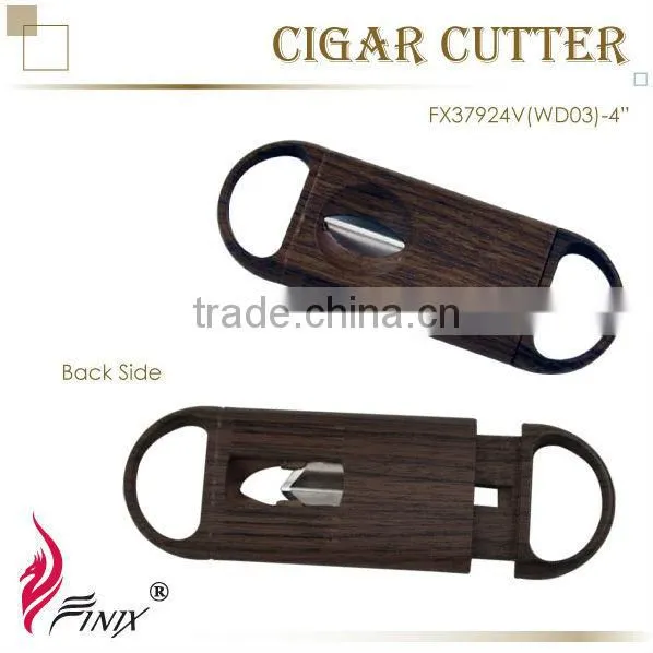 High Quality V-shaped Blade Custom Stainless Steel Cigar Cutters