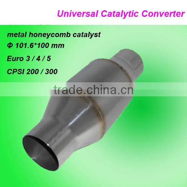 auto part tuning stainless steel 304 exhaust catalytic converter