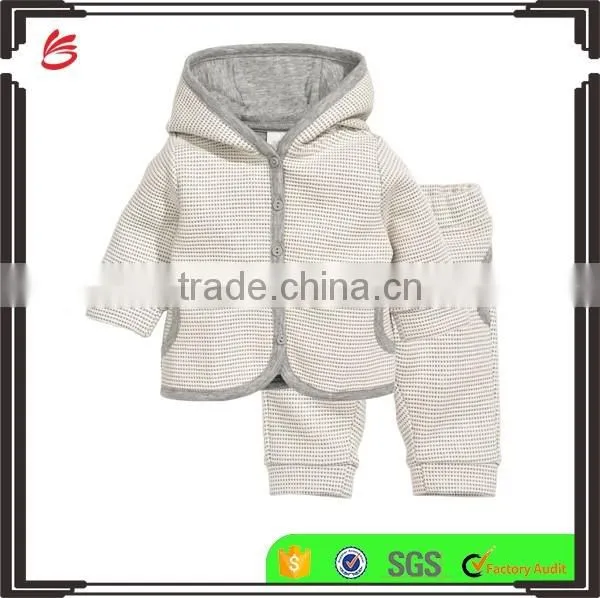Cardigan and pants sets boy clothing set latest design in kids wear