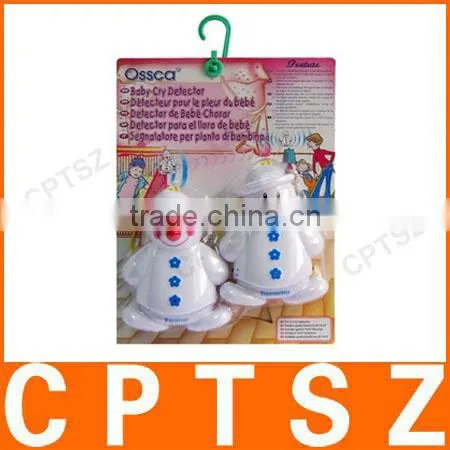 Electronic Twin Snowman Wireless Doorbell Baby Cry Detector