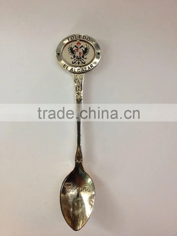 Popular Beautiful Metal Spoon Keychain for Souvenir