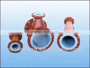 ptfe linings compound pipes and fitting with steel linings