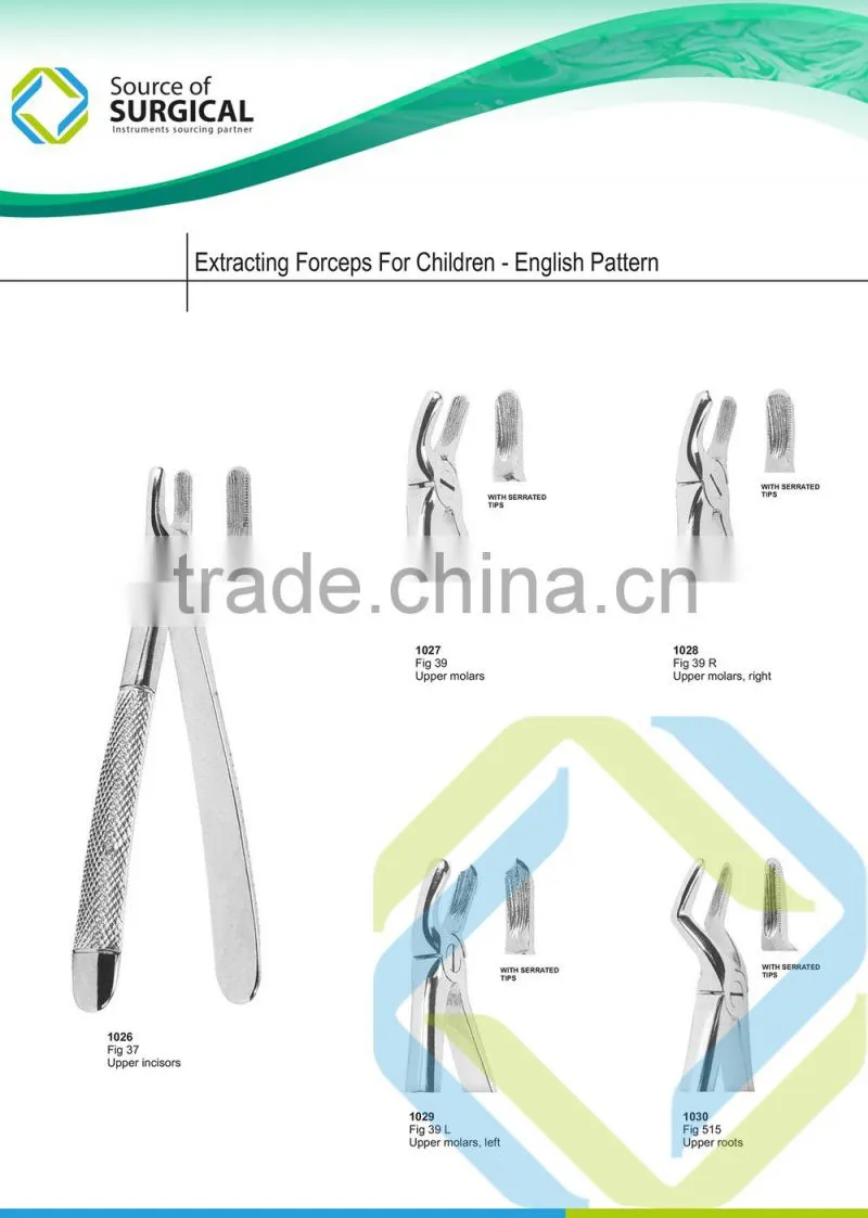 Extracting Forceps / Dental Forceps / Teeth Revomer Forceps