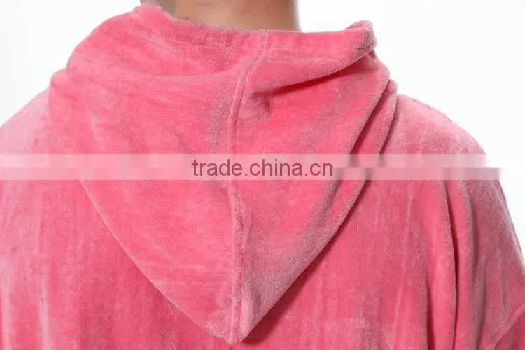 Cheap cotton velour unisex privacy poncho towel