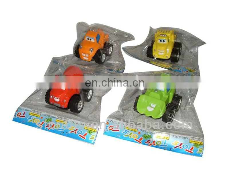 Happy plastic friction power toys cars for kid