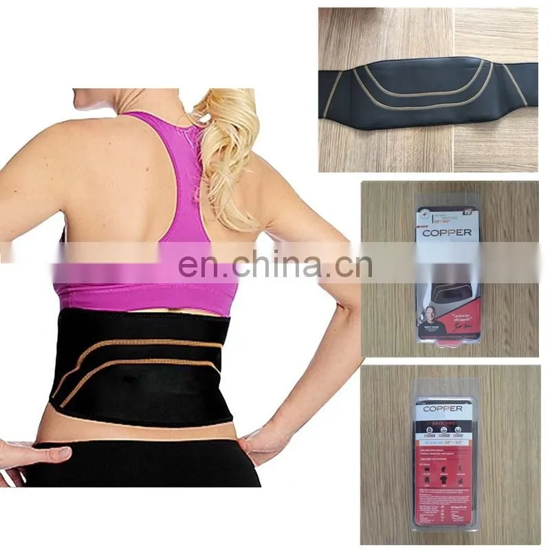 Copper Infused Back Brace Belt Pain Relief