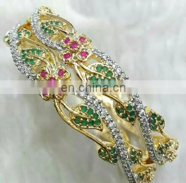 cz jewelry bangles manufacturer, cz bangle bracelets export, custom design