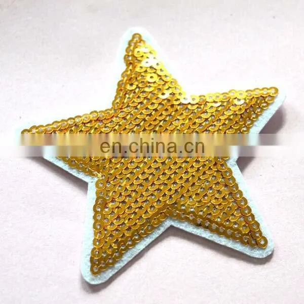 gold thread sticker clothing brand labels custom adhesive woven labels