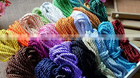 3-strand polypropylene twisted marine ropes/cord/string