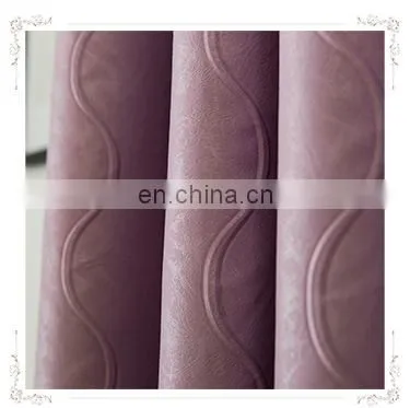 Home Used 100% Polyester Velvet Blackout Curtains pictures