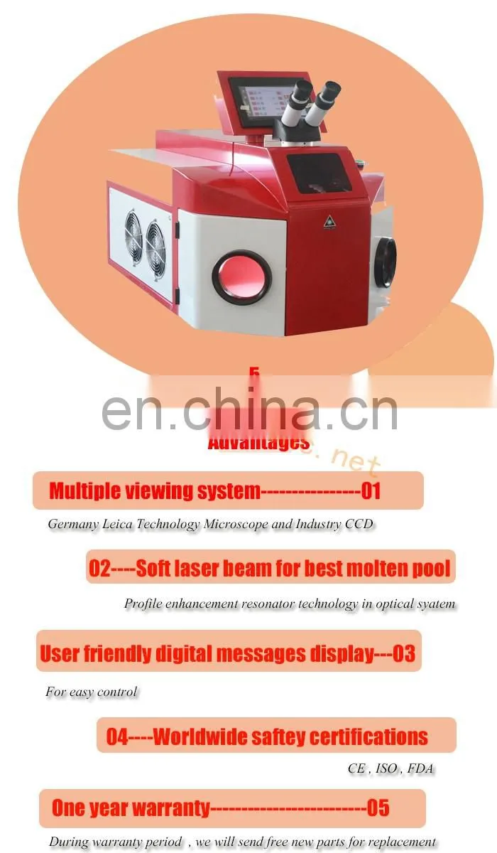 Cheap laser spot welding machine for jewellery tools / jewelry portable laser welding machine