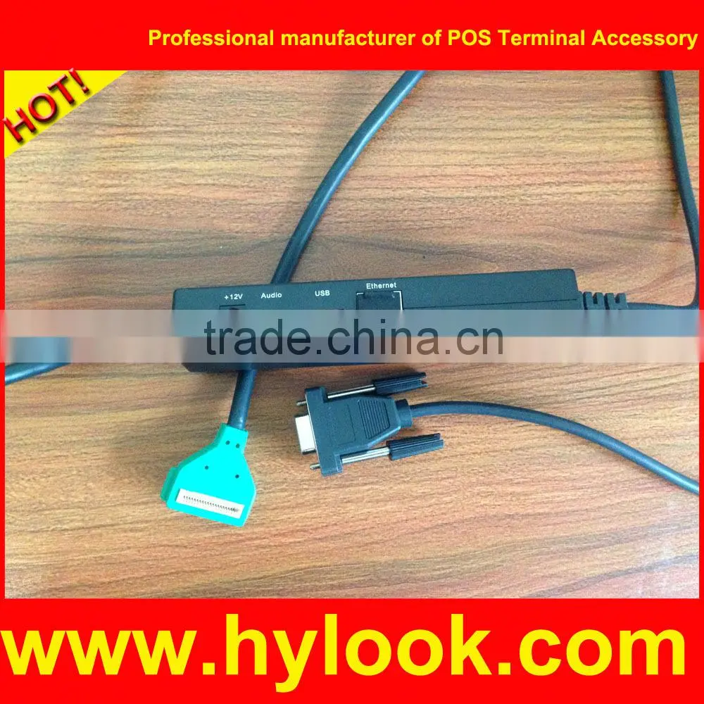 Verifone 23740-02-R Green Rs232 Data Cable for Multimedia pos terminal Mx8xx Mx9xx