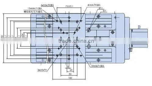 PT-GD130P 50/100/150/200/300/400/500 Miniature Motorized Linear Stages