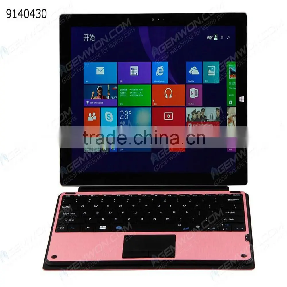 Bluetooth 3.0 keyboard for Microsoft pro3 12"pink