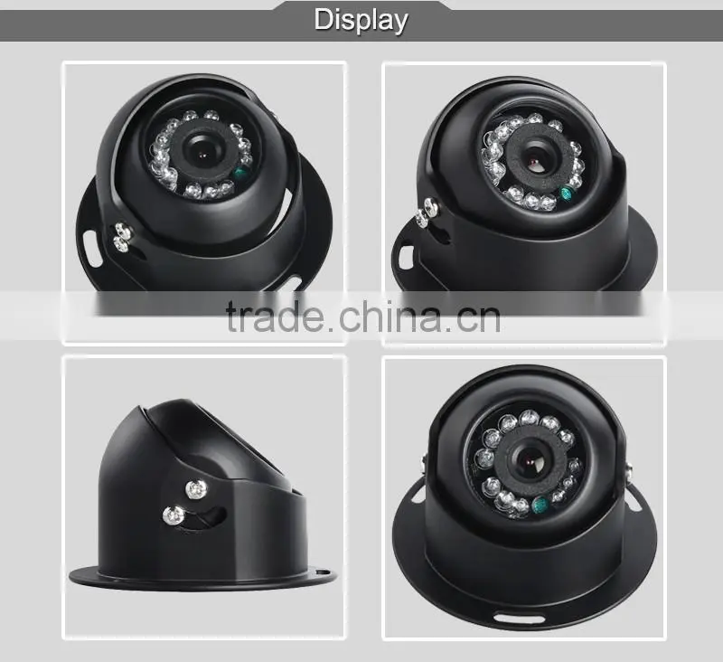 12v security camera 1/3" sony ccd 600tvl color digital camera indoor mini vehicle camera