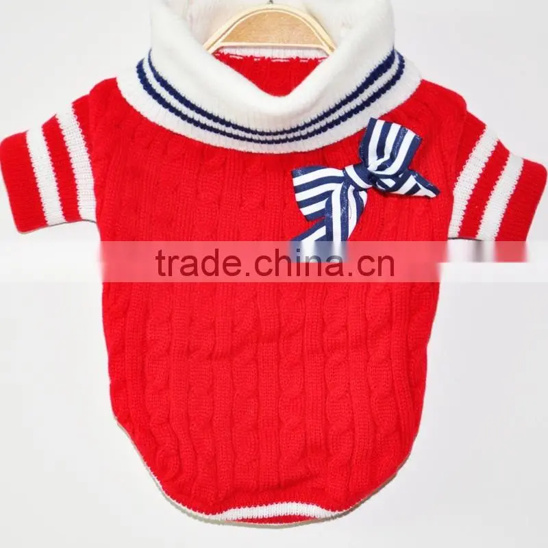 Red Sweater for Pet Spring Sweater