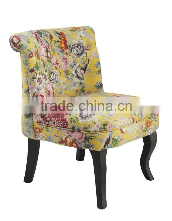 WorkWell comfortable cotton fabric upholstered wood&classic children sofa Kw-D4036