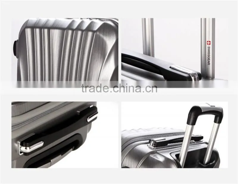 20"/24"/28" famous brand pc wholesale spinner trolley luggage set hotselling