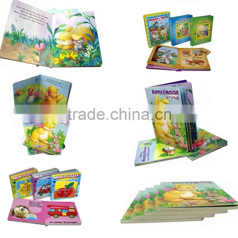 Custom high quality funny baby sound book,Children music book printing service
