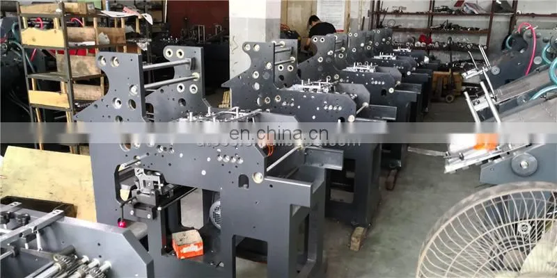 ZF250A Automatic Credit card protector making Machine, RFID blocking sleeve envelope bag folding and gluing equipment