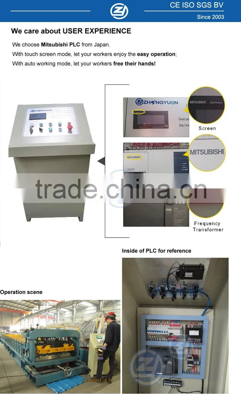 Automatic Metal Roofing Sheet Making Machine