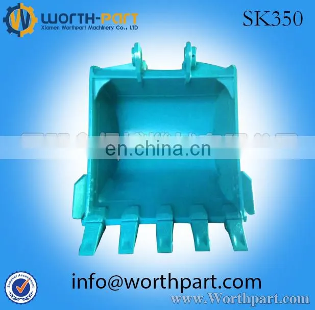Kobelco Bucket SK350 Standard Excavator Bucket Sizes With 1.7 Cube
