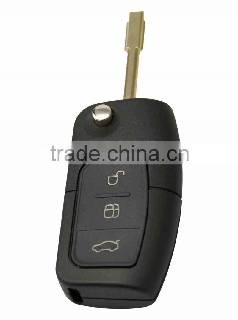 Low Price Top Quality 3 Button Silicone Remote Flip Key For Car