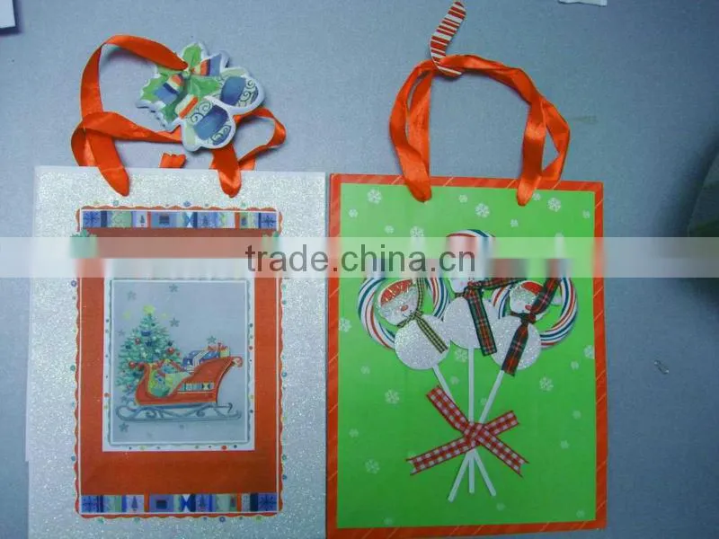 3D handmade decoration chriatmas greeting card