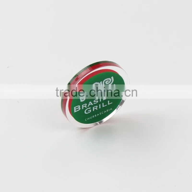 Customize Acrylic Logo Block Rounded Sign Plexiglass Block