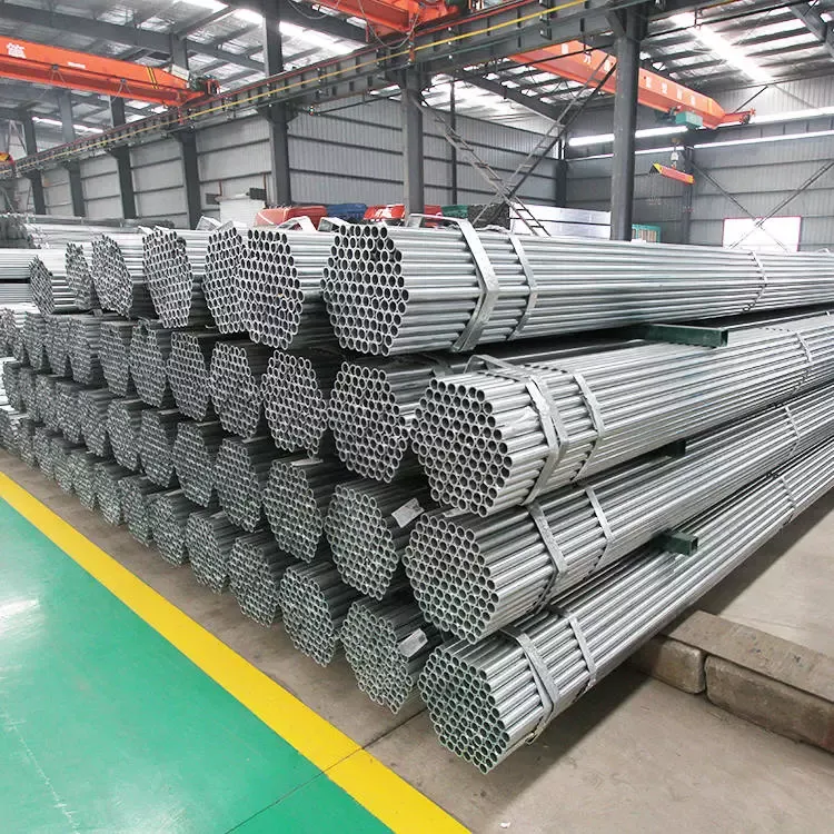 DN50 2inch Hot Dip Galvanized Steel Pipe GI Pipe Greenhouse Frame Rectangular/Square Section Shape High Quality Galvanized Tube