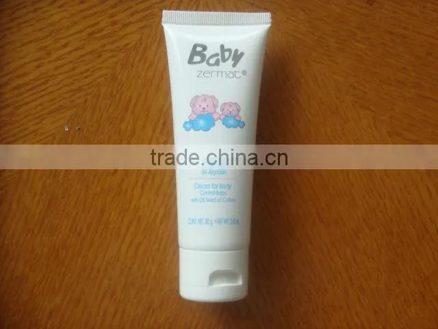 Blank white PE tube for cosmetic,soft tube, flexible tube,Plastic Packaging for Skin Care Products,