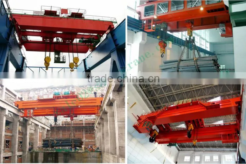 With Rich Export Experience Electric Double Trolley Bridge Crane With CE Certificate