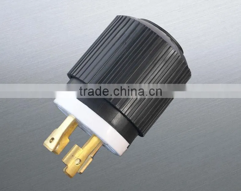 Nema L6-30 AC Power Cord Locking PLug 30A 125V/250V