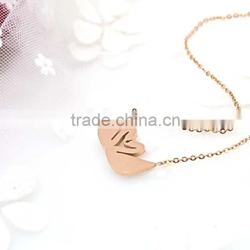 Jewelry manufacturer china accessories for women stainless steel best friend necklaces