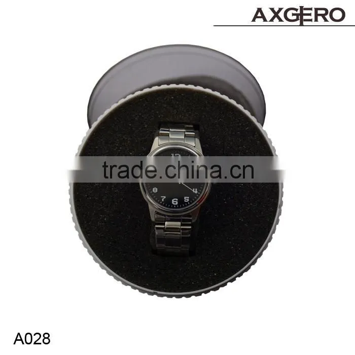 Popular Round gift boxes for watch, Clear plastic watch packaging box
