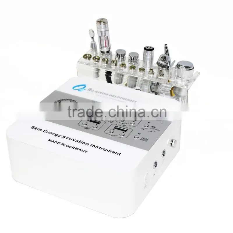 7 in 1 multifunction diamond microdermabrasion no needle mesotherapy facial machine