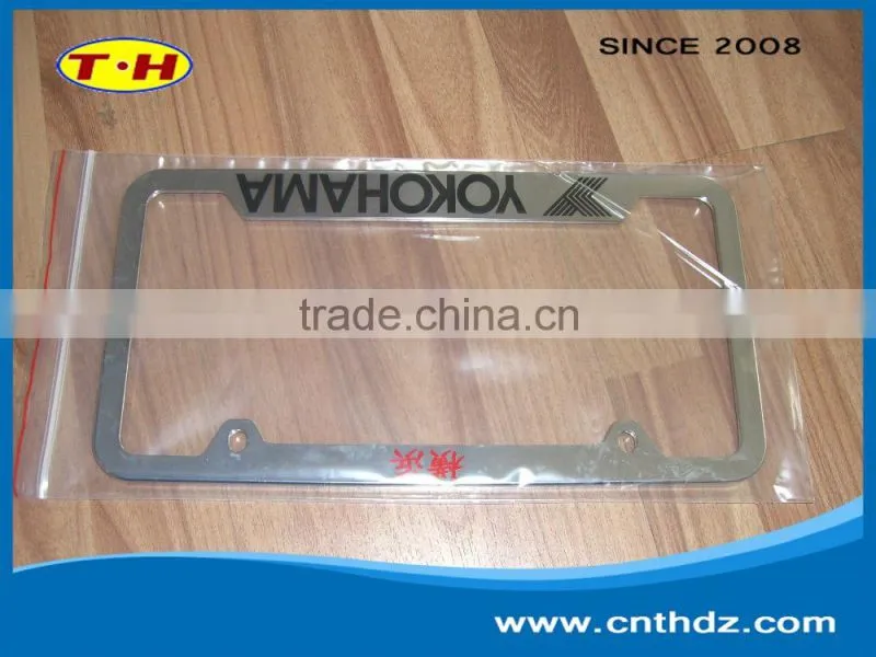 Various plastic parts license plate frame processing price concessions quality assurance license plate frame