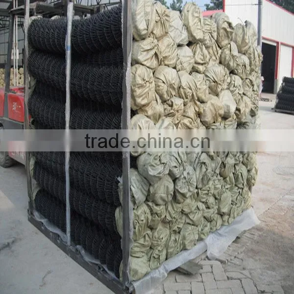 Hot dipped galvanized detention facility fencing
