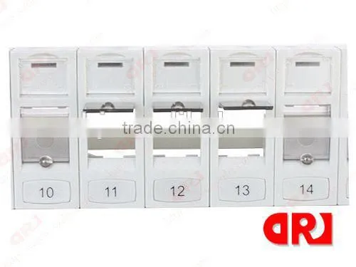 Blank keystone patch panel Available for Cat5e or Cat6 Keystone Jacks