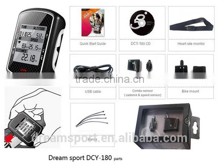 2015 Hot brand bike power meter computer bicycle panniers cycling bicycle speed counter odometer