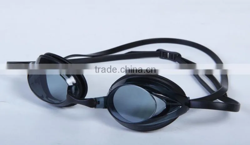 fashion competition swimming goggles with prescriptiong lens