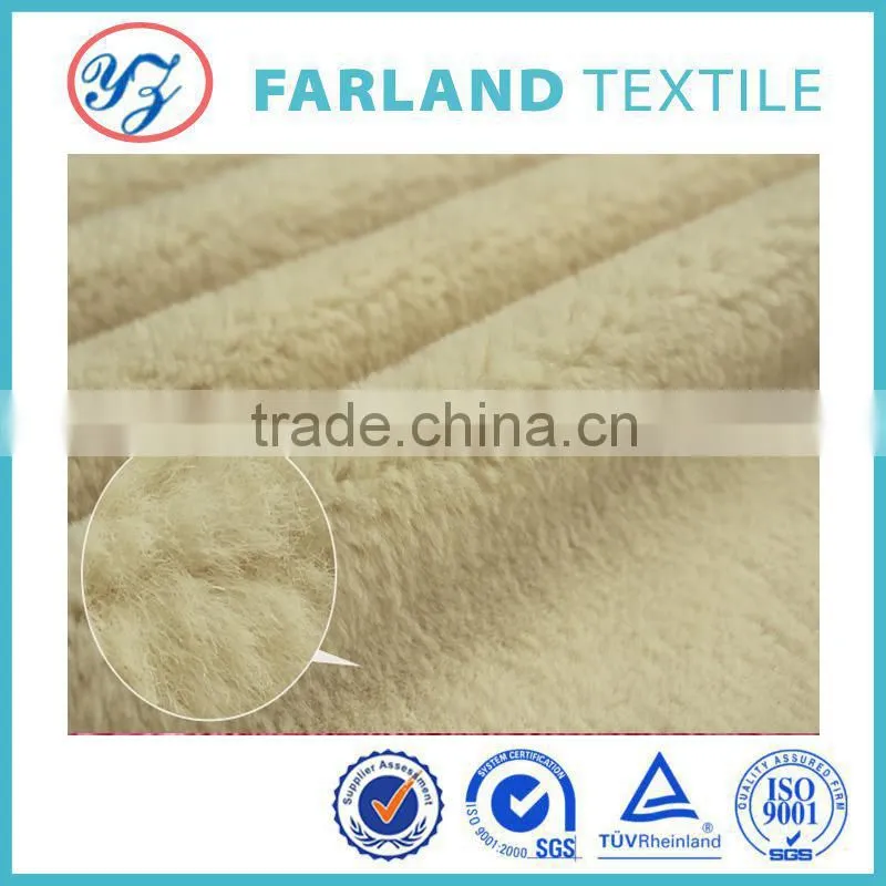popular New products Fleece fabric for ugg boots inside