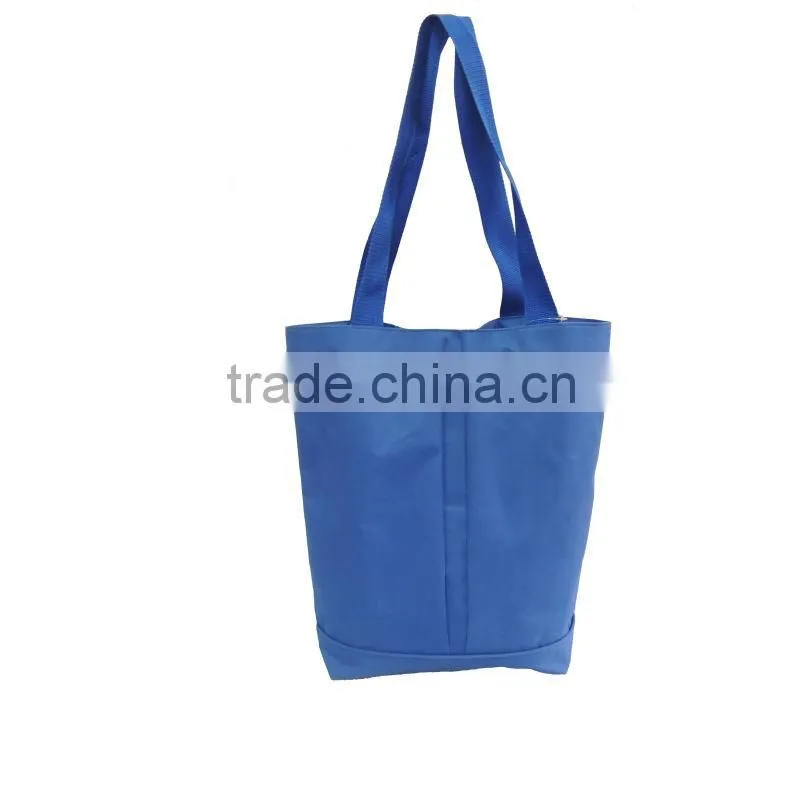 Promotional leisure polyester shoulder bag