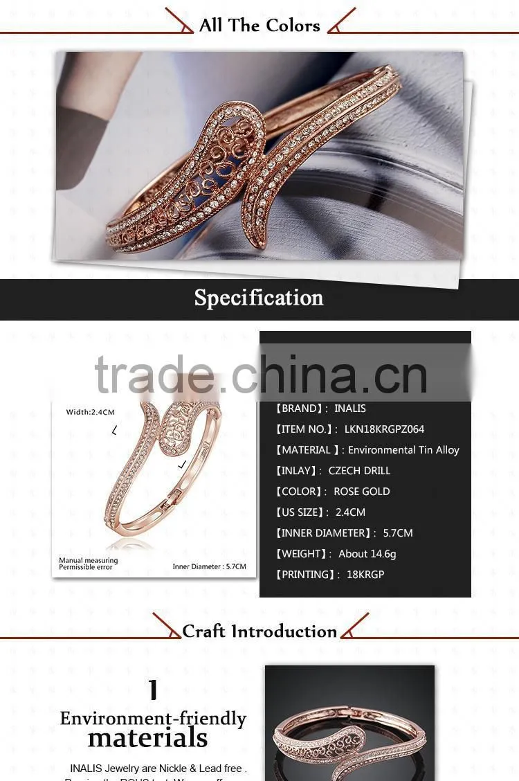 New Arrival Factory Direct Sale Simple Gold Bangle For Children
