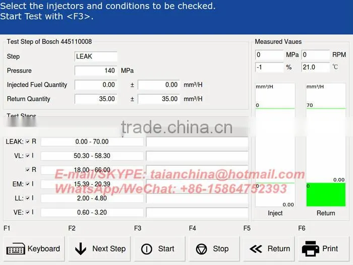 COMMON RAIL PUMP TEST BENCH/common rail system tester/WITH CE ISO CERTIFACATE