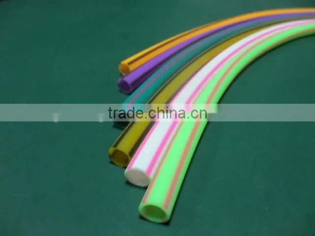 hot seller dual color silicone shisha hose with FDA/LFGB food grade