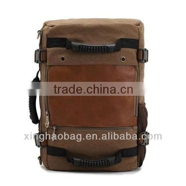 Vintage rucksack backpack bags with factory price